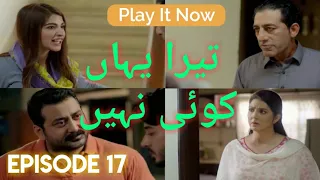 latest hum tv drama 2020 tera yahan koi nahin episode 17 malik mateen gee