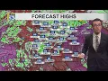 Drier weather and hotter temperatures around New Mexico