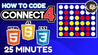 How to Build Connect 4 with Javascript HTML CSS