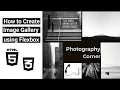 How to Create an Image Gallery Using Flexbox HTML CSS Only