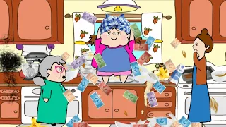 سكره  يوم ممتع و كارثي مع جدتي العزيزه  عملت ترند يبغالها فلوس    دندنها