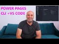 Power Pages CLI and VS Code 052