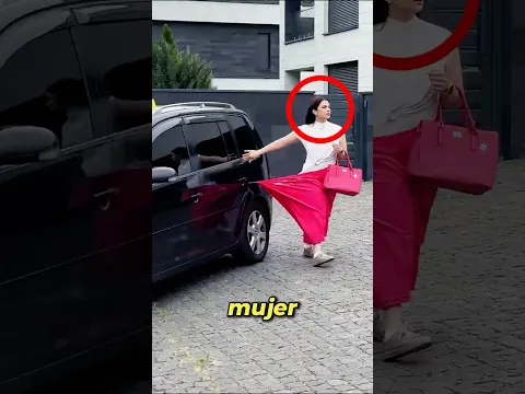 Se quedó en una situación incómoda… pero luego apareció un policía 😳