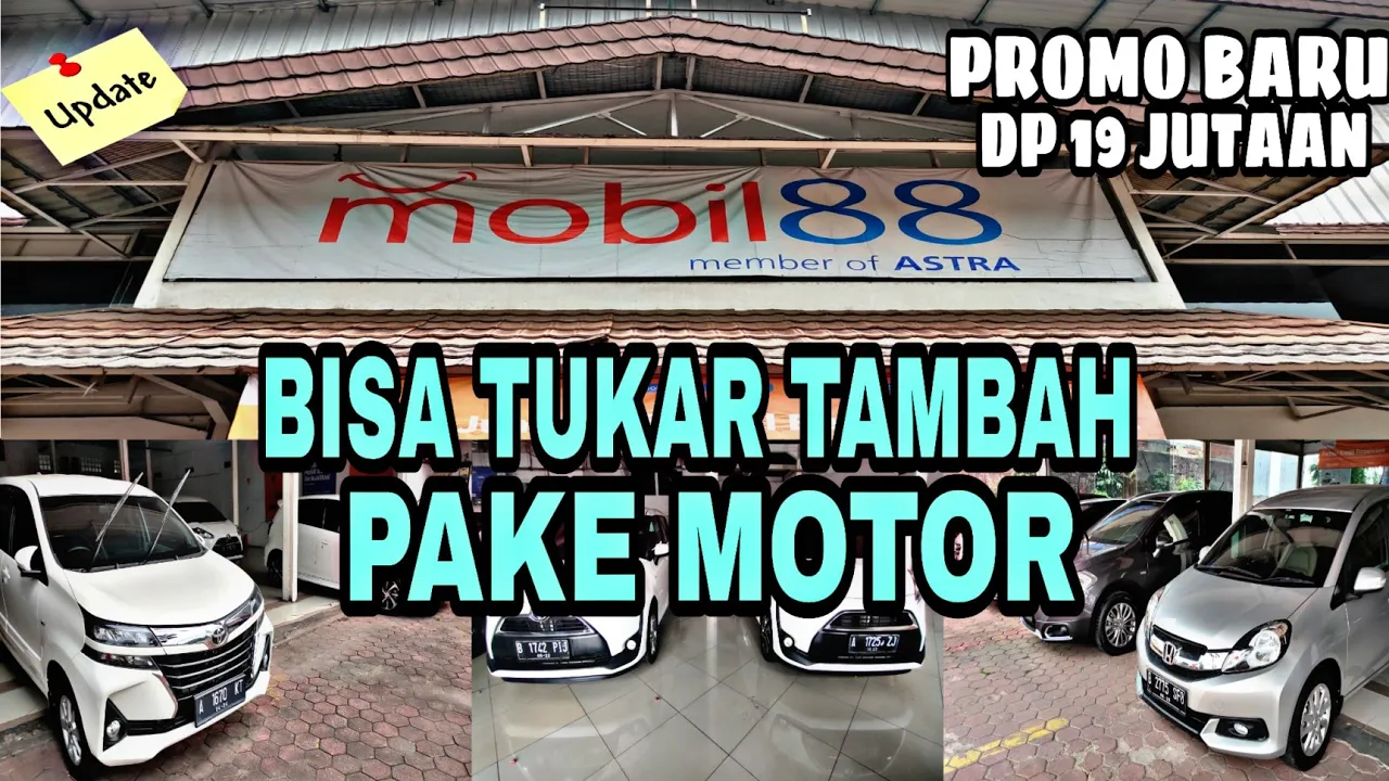 TOTAL DP 7 JUTAAN KREDIT SYARIAH MOBIL BEKAS MURAH CASH 80 JUTAAN DI SHOWROOM MOBIL BANDUNG