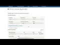 Driver License Application