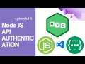 Node JS Crash Course - API Authentication