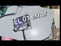 EL 01 or E1 ERROR MIDEA INVERTER - HOW TO DIAGNOSE