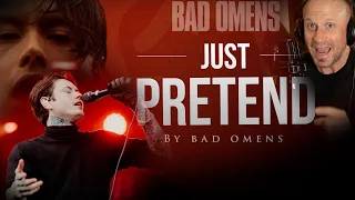 Download Noah's RANGE and power! Bad Omens - Just Pretend (Live VOCAL ANALYSIS) MP3