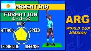 Argentina Super Sidekicks 2 Longplay Arcade 050 