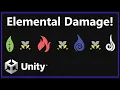 Unity Fundamentals Elemental Damage C Enums