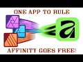 Affinity is Free Now What does that mean