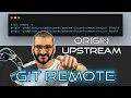 Git remote repository tutorial and with set-url origin upstream example