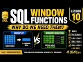 SQL Window Functions Explained for Beginners GROUP BY vs OVER SQL Fundamentals
