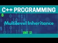 Multilevel Inheritance in C