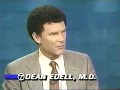 1987 Dr Dean Edell took the left position opposing mandatory AIDS testing