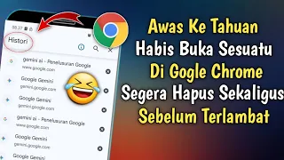 2 cara hapus history pencarian google chrome
