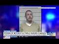 Person of interest charged in Bladen County triple murder case