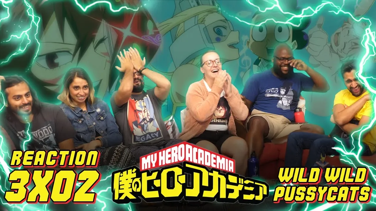 My Hero Academia 3x2 Wild, Wild Pussycats - Group Reaction