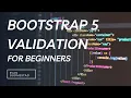 How to implement Bootstrap V5 Validation Custom Error Messages and Auto Complete on Forms