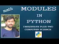 Modules in Python Part 1 math module Plus Two Computer Science