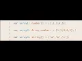 Array in Typescript Literal Array In Typescript