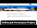 Online Job Portal Advance Java Project Advance Java Web Project