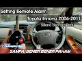 Download Lagu Cara Setting Remote Alarm mode Silent dan unsilent mobil Innova in depht tour toyota