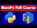 Python NumPy Module Full Crash Course for Machine Learning