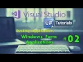 C Windows form Desktop Application Development for Beginners part 2