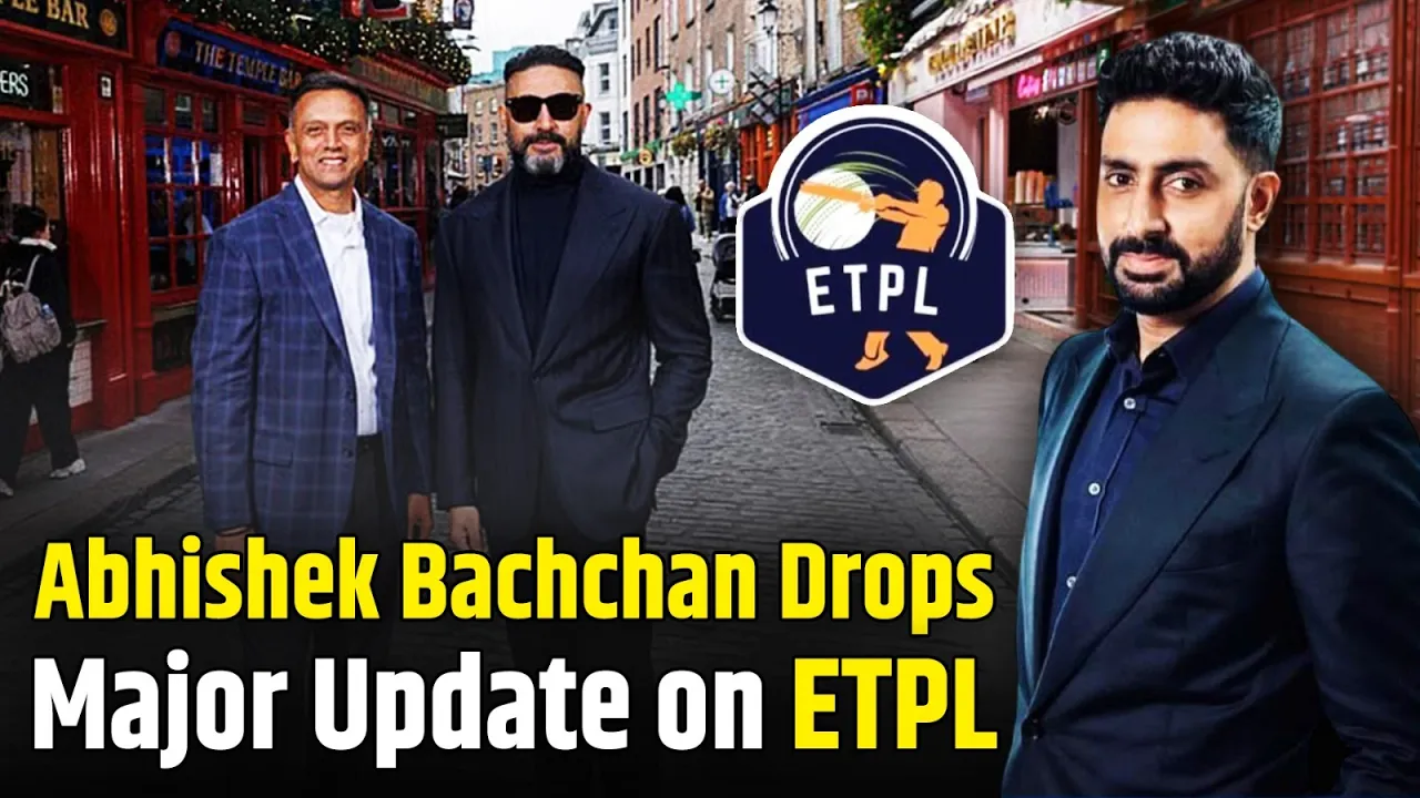 Abhishek Bachchan Team Up with Rahul Dravid for ETPL | European T20 Premier League