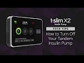 Download Lagu How to Turn Off a Tandem Insulin Pump