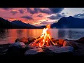 Download Lagu Rustige vuurgeluiden 🔥 Gezellig kampvuur bij het meer