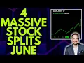 4 MASSIVE STOCK SPLITS COMING UP BUY NOW STOCK SPLIT NEWS