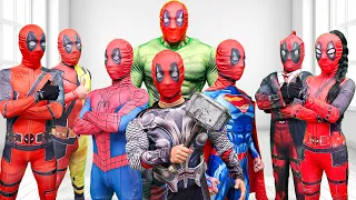 Siêu Nhân Nhện TẤN CÔNG!!! GIẢI CỨU Deadpool LƯỜI BIẾNG Khỏi NGUY HIỂM! Tổng Hợp Video Hành Động