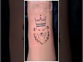 Download Lagu How to make LION tattoo with pen on hand.#tattoo #shorts .
