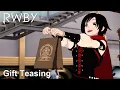 Ruby teasing Yang with a gift RWBY