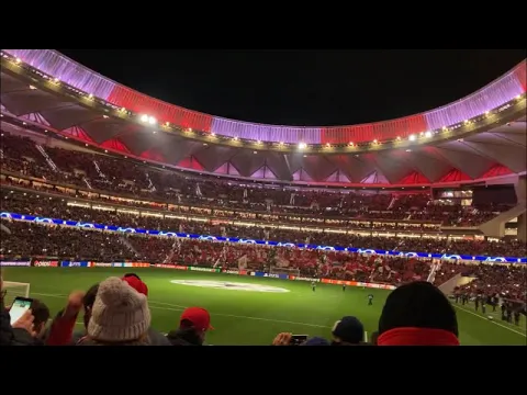 Download MP3 INCREÍBLE INTRO e HIMNO de ATLÉTICO MADRID | Atlético vs Milan | Champions League