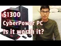 UNBOXING 1300 CyberPower PC from BestBuy - Is it worth it