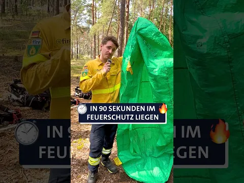 In 90 Sekunden vor dem Feuer retten - schafft das Kevin? ⏱️🤔