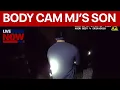 Full Body Cam Marcus Jordan arrested on suspicious of DUI cocaine possession resisting charges