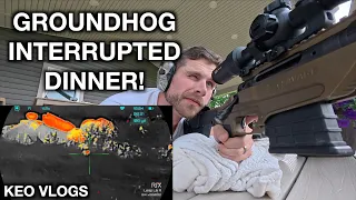 Cooking Dinner Then a Groundhog Walked Into My Thermal Scope