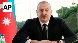 Azerbaijan’s President says plane was unintentionally shot down by Russia, calls for apology