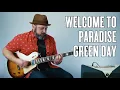 Green Day Welcome To Paradise Guitar Lesson + Tutorial