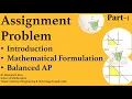 Assignment Problem Part-1 AP