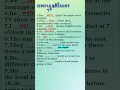 Download Lagu SIMPLE PRESENT TENSE Use Correct form of Verb #tense #exercise #english #practice #shorts VS ENGLISH