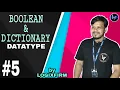Boolean Dictionary Datatypes LOGIXFIRM by Rakesh Sir PYTHON Tutorials in Hindi