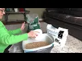 5 per Month Cat Litter Box - THE BEST Cat Litter Pan System Pine Pellet Cat Litter Box System