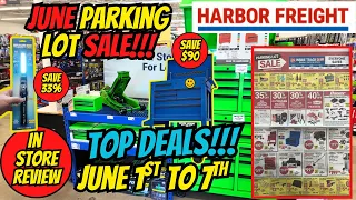 Harbor Freight June Parking Lot Sale Best Tool Deals ICON US General Hercules