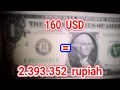 TERJAWAB 160 USD berapa rupiah