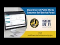 Managing Your Water Bill Account Online